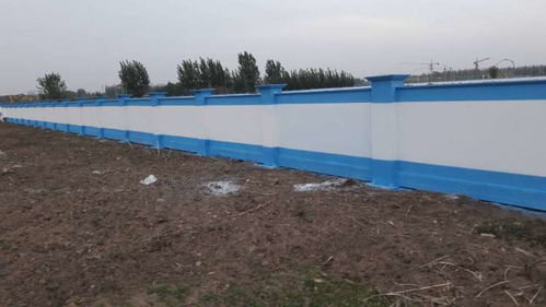 河北地區(qū)市政工程2.5米高圍墻造價(jià)分析
