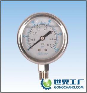 供應(yīng)北京富萊克FLECK軟化水設(shè)備配件 水處理用耐震壓力表詳解